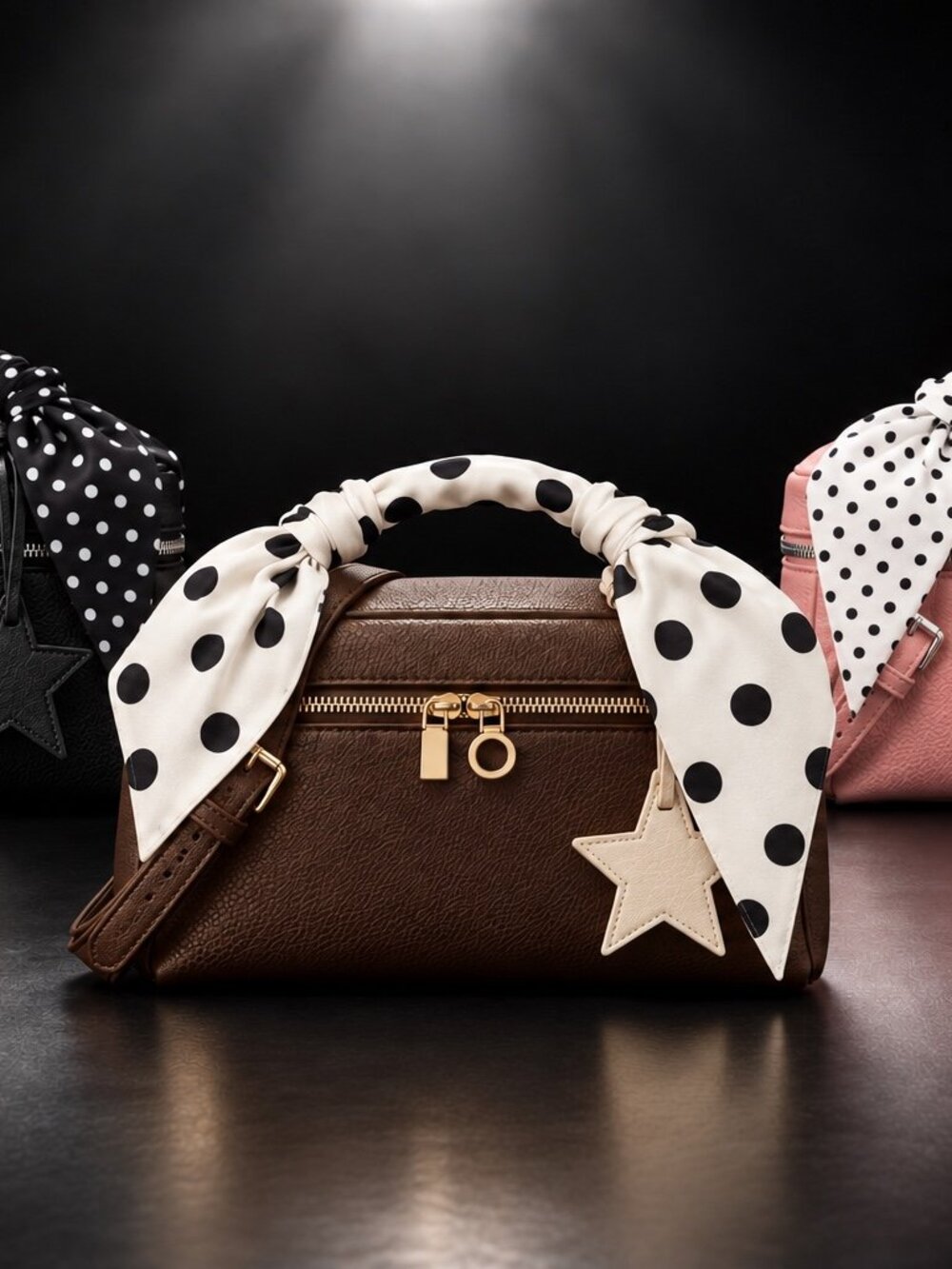 BKP Essentials Build Your Own Bag Set - Handbag, Scarf & Star Charm